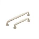 Signature Hardware Brushed Nickel 5/8 x 6-3/4 in. Brass Cabinet Pull 
