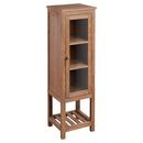 19 x 61-1/8 in. Linen Tower in Pine with Antique Copper Hardware