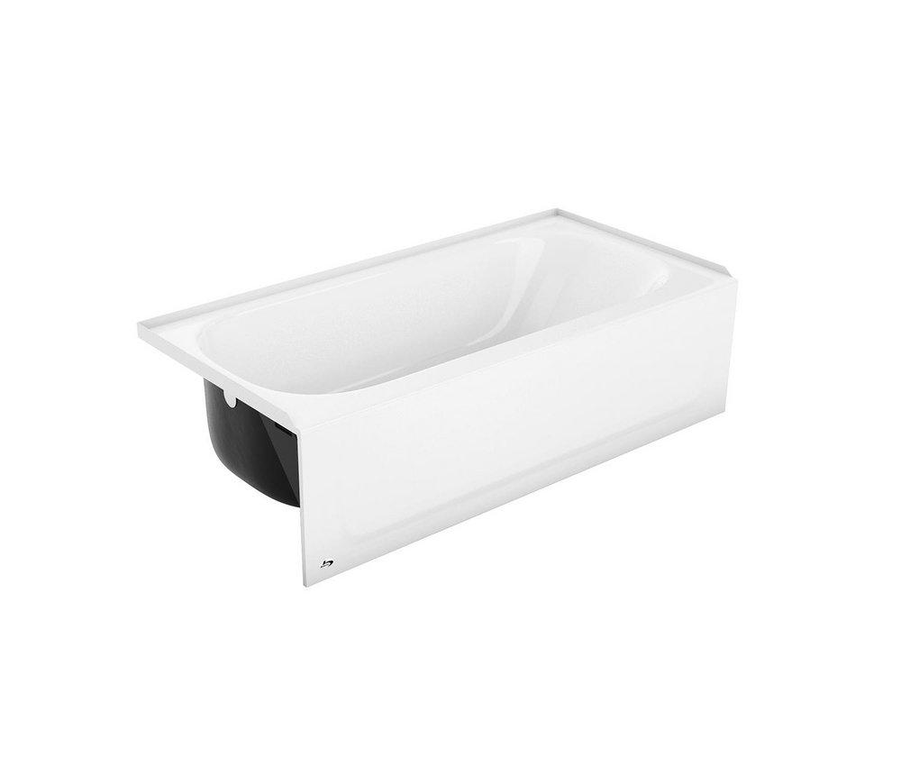 Bootz Manufacturing White 60 x 30 in. Alcove Bathtub Right Drain 