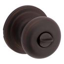 Privacy Knob Lockset in Venetian Bronze