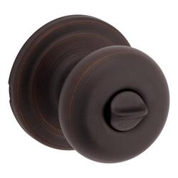 Privacy Knob Lockset in Venetian Bronze