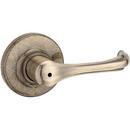 Kwikset Antique Brass Metal Round Door Lever 