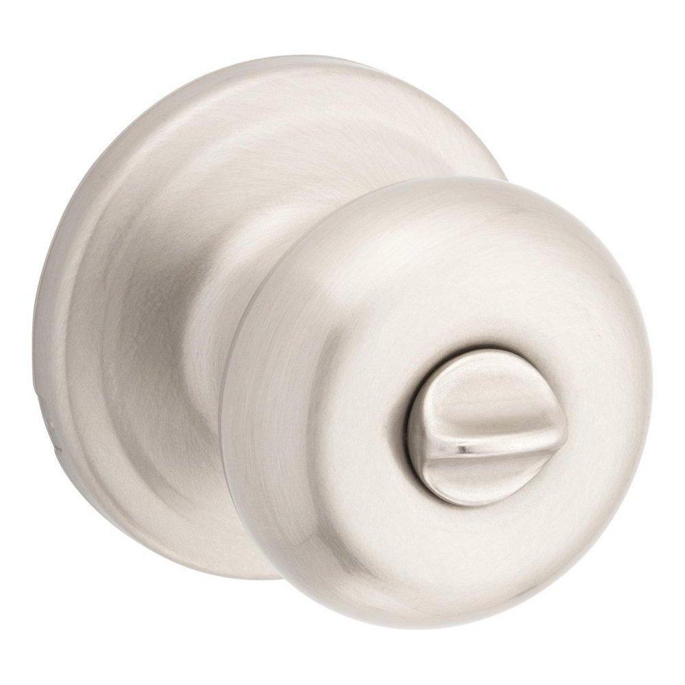 Kwikset Satin Nickel Privacy Knob in Satin Nickel 