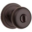 Kwikset Venetian Bronze Metal Round Door Knob 