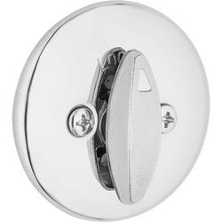 2-1/2 x 27/32 in. Deadbolt Lock in Polished Chrome