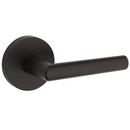 Kwikset Iron Black Metal Round Door Lever 