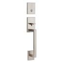 Smartkey Exterior Handleset in Satin Nickel