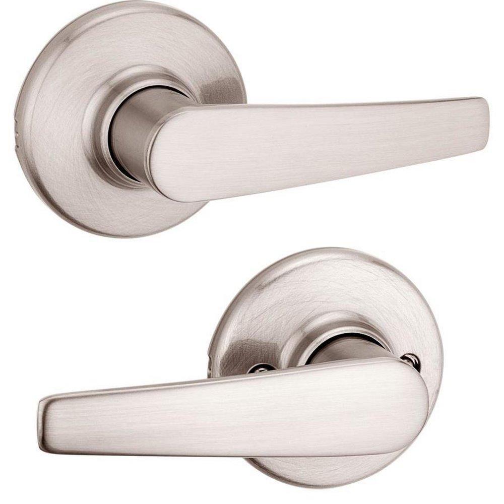 Kwikset Satin Nickel Round Passage Lever 