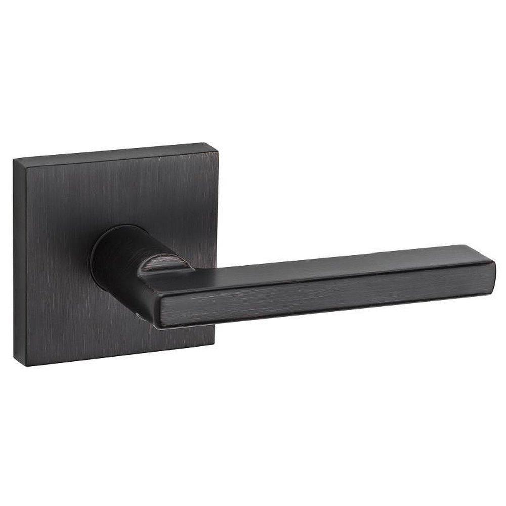 Kwikset Venetian Bronze Square Passage Lever 