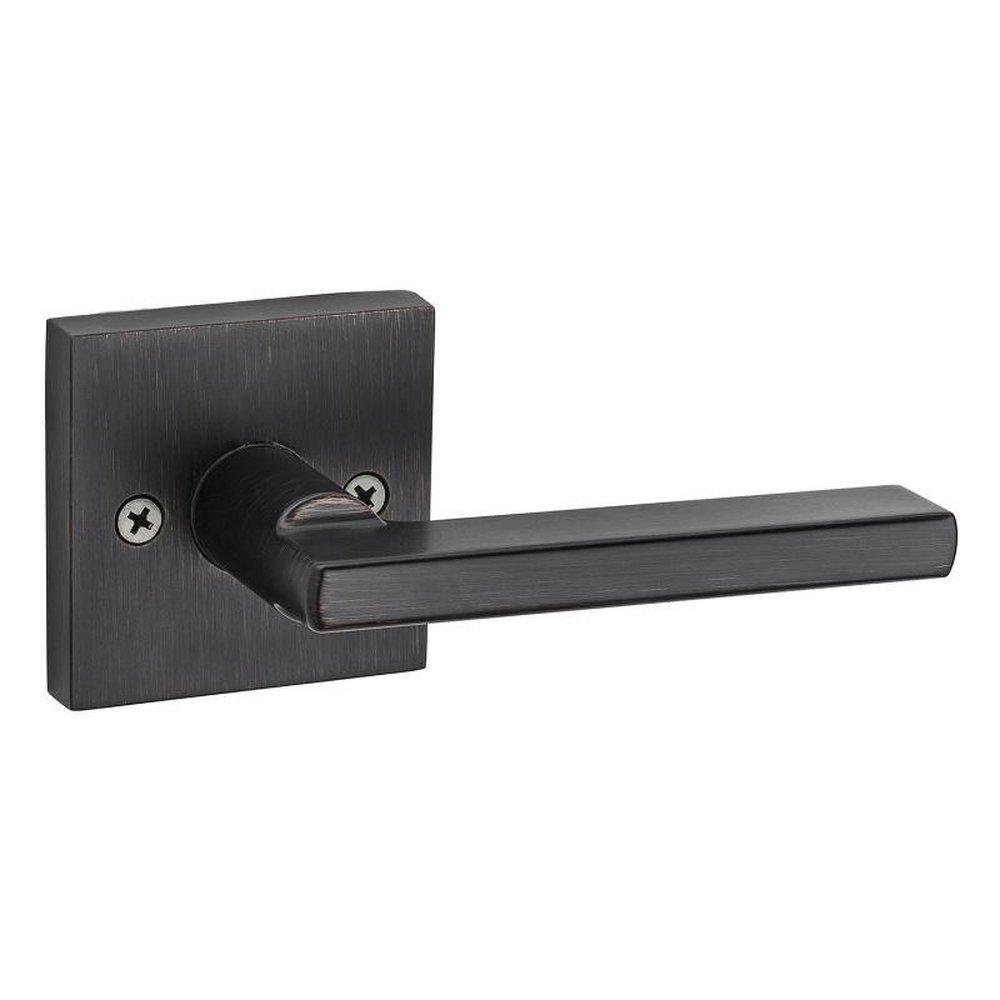 Kwikset Venetian Bronze Metal Square Door Lever 
