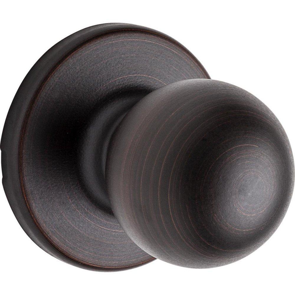 Kwikset Venetian Bronze Passage Knob in Venetian Bronze 