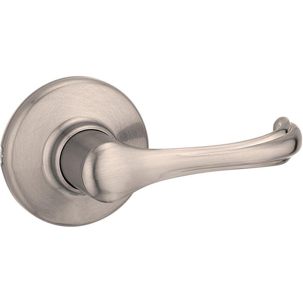 Kwikset Satin Nickel Metal Round Door Lever 