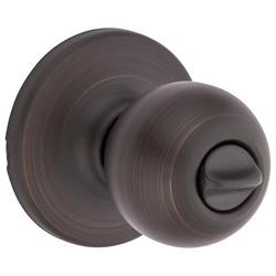 Keyless Entry Knob Lockset in Venetian Bronze