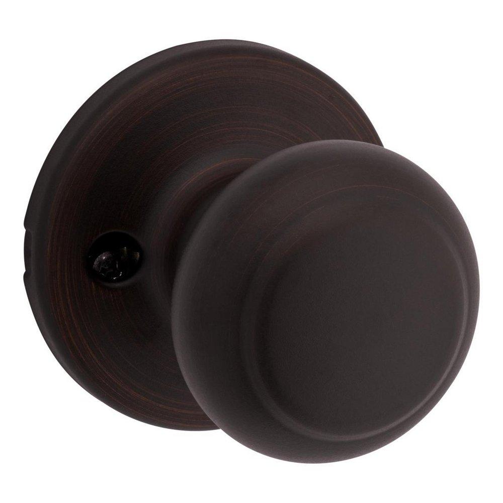 Kwikset Venetian Bronze Passage Knob in Venetian Bronze 