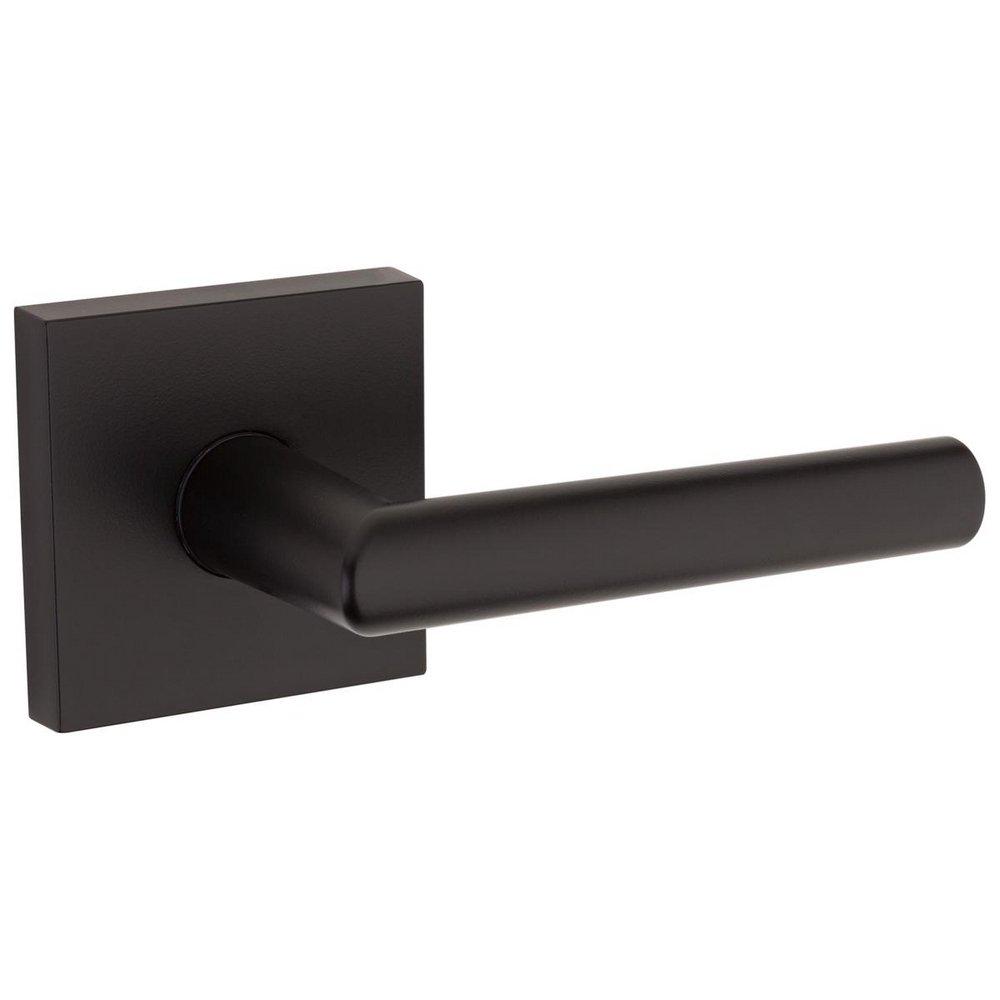 Kwikset Matte Black SQ HALL CLST IRBL 