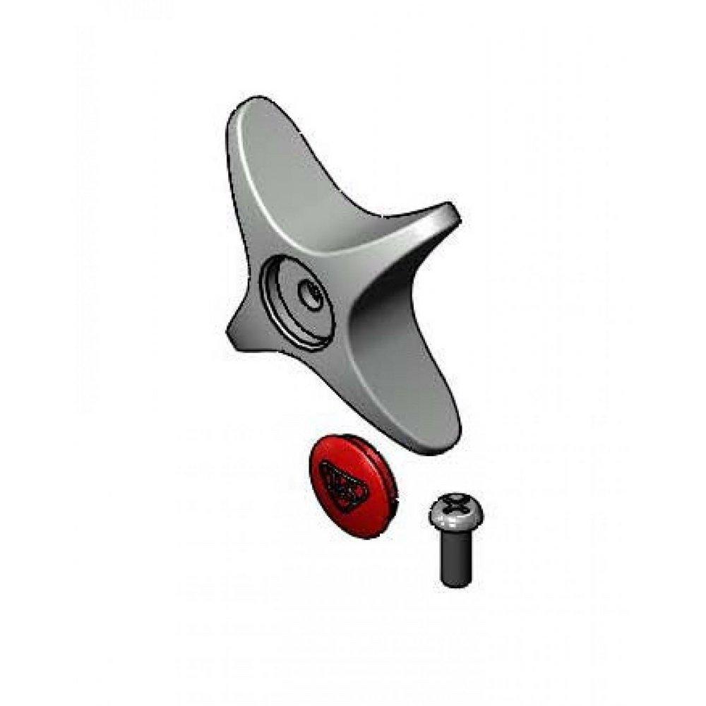 4-Arm Kitchen Handle w/ Hot Index Button & Screw 