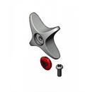 4-Arm Kitchen Handle w/ Hot Index Button & Screw 