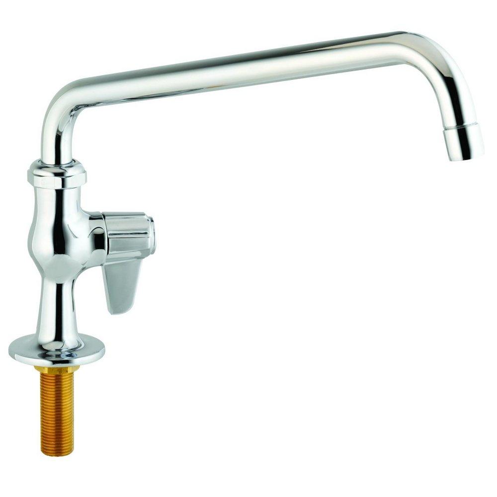 Faucet, Single Hole, 10" Swing Nozzle w/ 2.2 GPM Aerator 