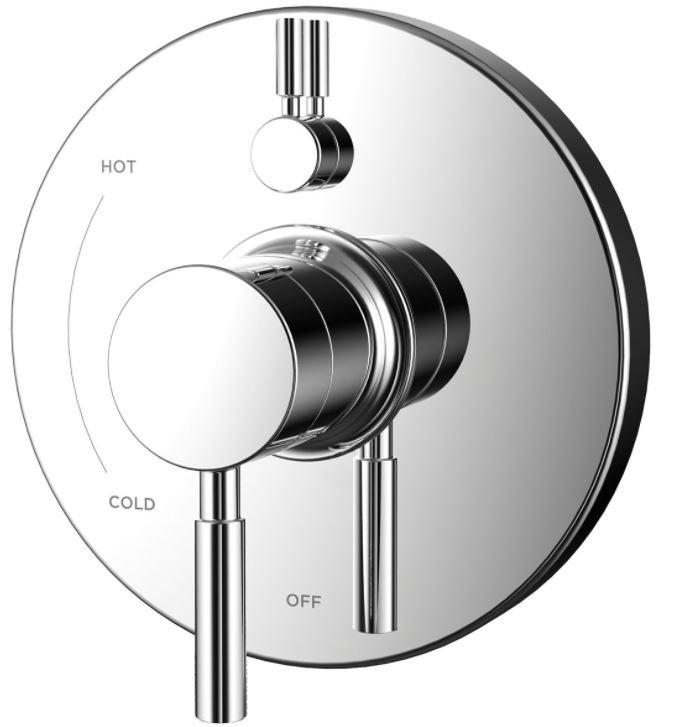 Speakman Polished Chrome Two Handle Bathtub & Shower Faucet (Trim Only) 