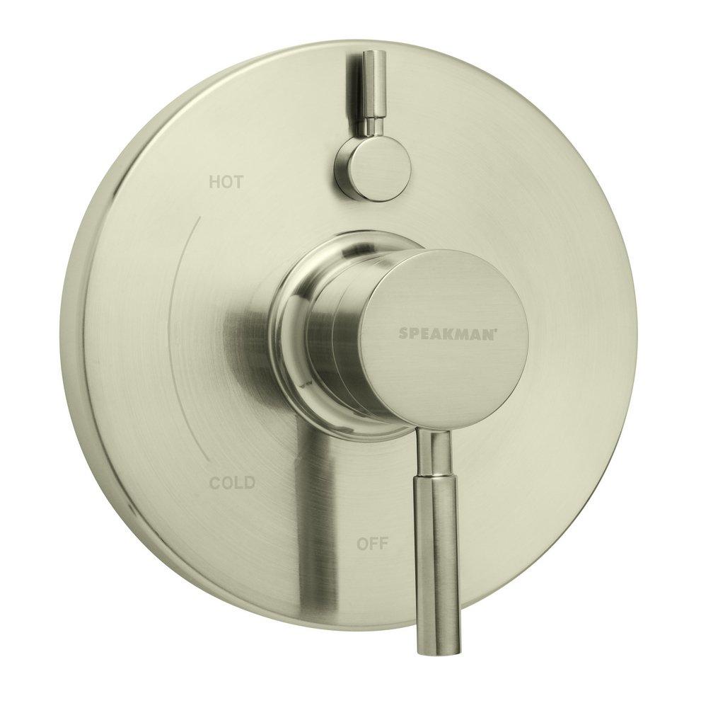 Speakman Brushed Nickel Two Handle Bathtub & Shower Faucet (Trim Only) 