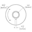 Speakman Brushed Nickel Single Handle Bathtub & Shower Faucet (Trim Only) 