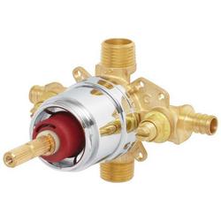 1/2 in. F1960 PEX Crimp Connection Pressure Balancing Valve with Stops