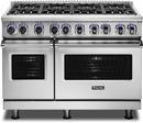 Viking Range Stainless Steel 47-7/8 in. Gas 8-Burner Sealed Freestanding Range 