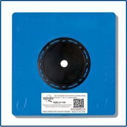 1-1/4 in. Plastic 11-1/8 x 11-1/8 in. Roof Flashing