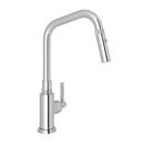 ROHL&reg; Polished Chrome Single Handle Pull Down Kitchen Faucet 