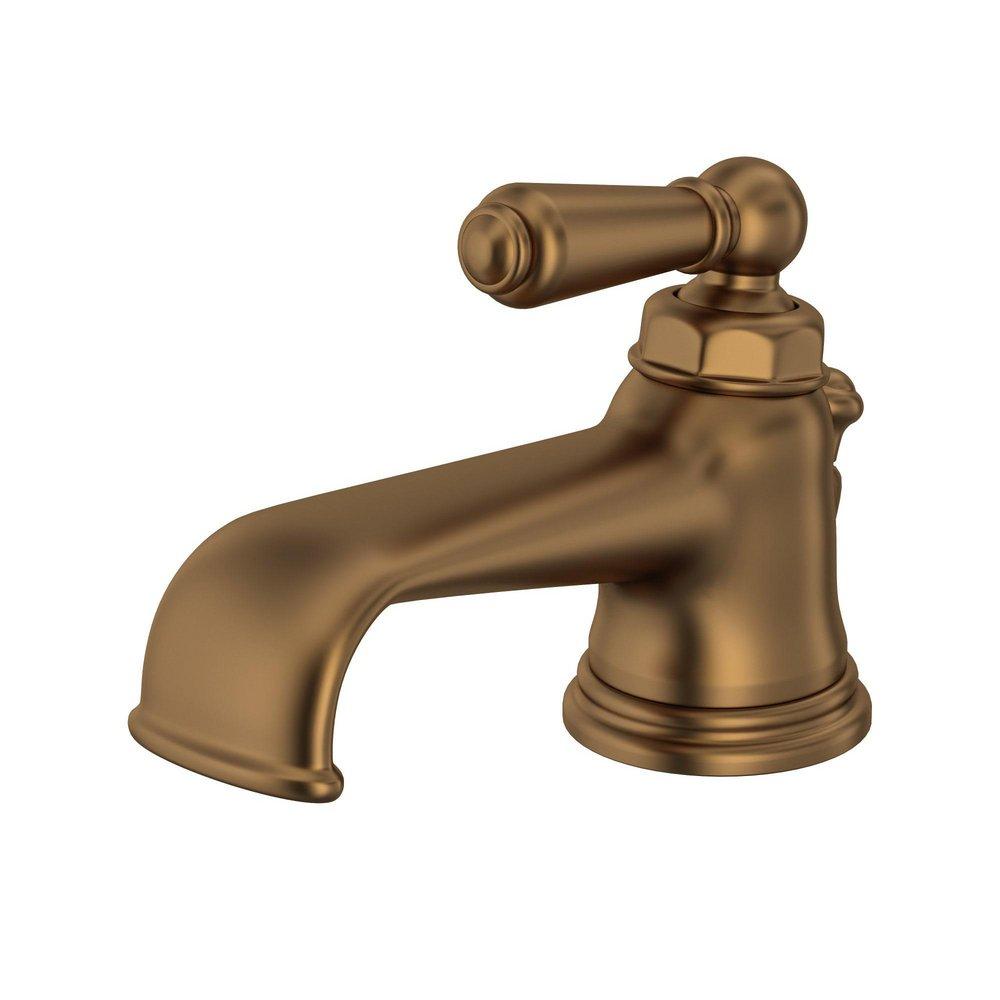 Perrin & Rowe&reg; English Bronze Single Handle Widespread Bathroom Sink Faucet 