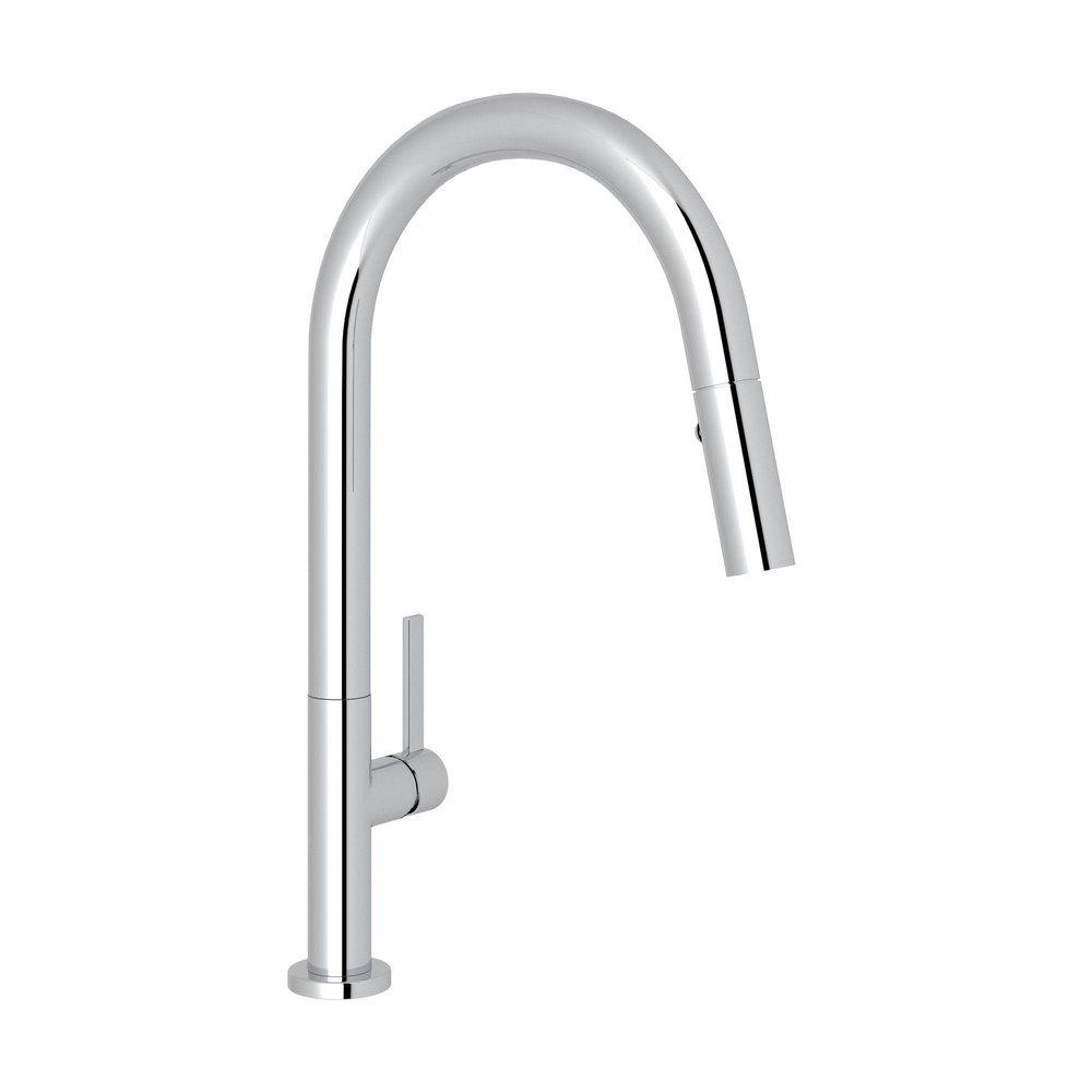 Two Handle Kitchen Faucet in Polished Chrome 
