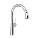 ROHL® Polished Chrome Single Handle Pull Down Kitchen Faucet