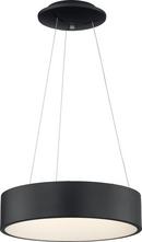 NUVO Black 30W 1-Light LED Pendant 