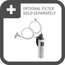 Moen Matte Black 1.5 gpm 1 Hole Deck Mount Beverage Faucet with Single Lever Handle 