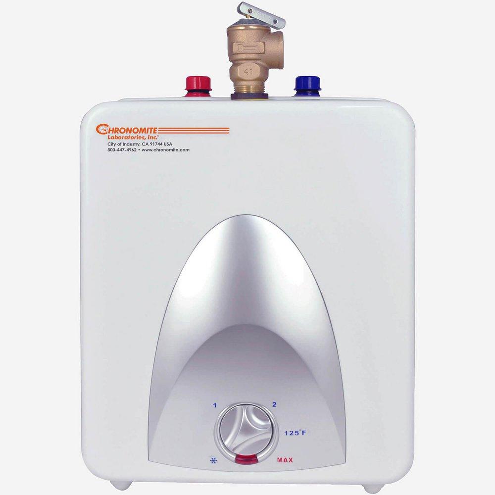 Chronomite&reg; White Compact Point of Use 1.44 kW Residential Electric Water Heater 