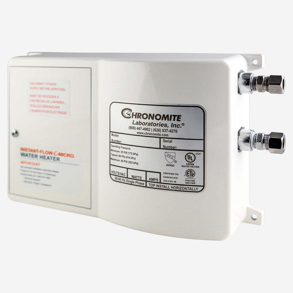 Chronomite&reg; White Non-Condensing 1.44 kW Tankless Water Heater 