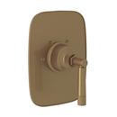 Single Handle Pressure Balancing and Thermostatic Valve Trim in French Brass