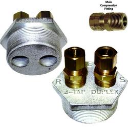 2 x 1/2 in. Hydronic Manifold Adapter Bushing Cast Iron