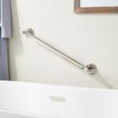 Signature Hardware Polished Nickel 24 in. Grab Bar 