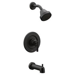 One Handle Single Function Bathtub & Shower Faucet in Matte Black (Trim Only)