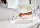 Moen Matte Black Two Handle Widespread Bathroom Sink Faucet 