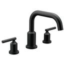 Two Handle Roman Tub Faucet in Matte Black (Trim Only)