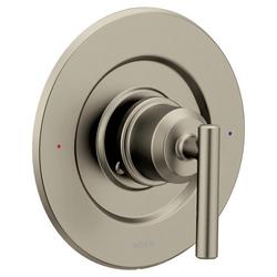 Single Handle Pressure Balancing Valve Trim in Brushed Nickel