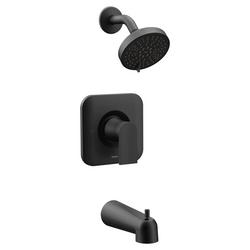 Single Handle Multi Function Bathtub & Shower Faucet in Matte Black (Trim Only)