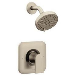 One Handle Single Function Shower Faucet in Brushed Nickel (Trim Only)