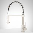 Signature Hardware Brushed Nickel Pull Down Kitchen Faucet 