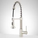 Signature Hardware Brushed Nickel Pull Down Kitchen Faucet 