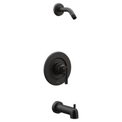 One Handle Single Function Bathtub & Shower Faucet in Matte Black (Trim Only)