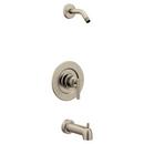 Moen Brushed Nickel Single Handle Bathtub & Shower Faucet (Trim Only) 