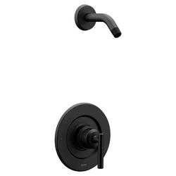One Handle Single Function  Shower Faucet in Matte Black (Trim Only)